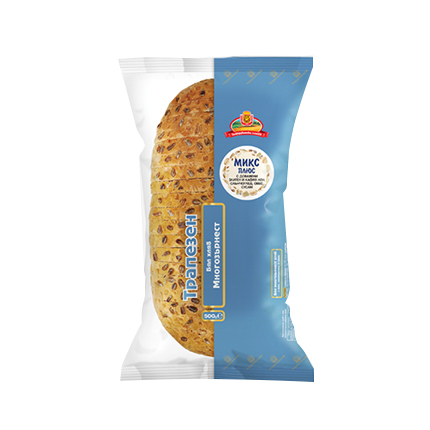 Хляб Добруджански Хляб 500г Многозърнест Хляб Добруджански Хляб 500г Многозърнест