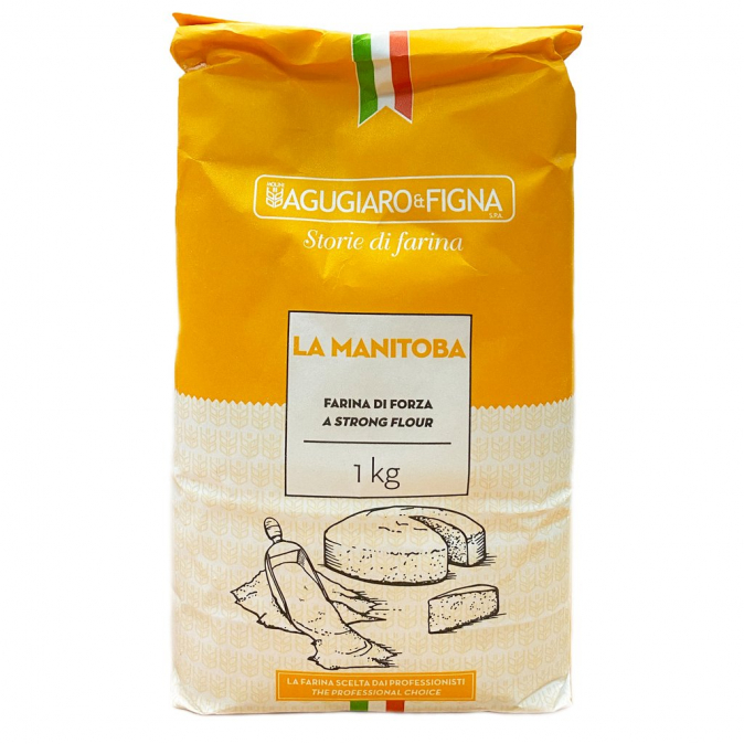 Брашно Манитоба 1кг Мека Пшеница