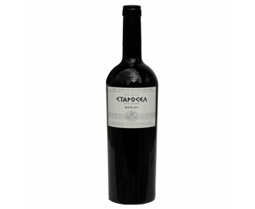 Вино Старосел 750мл Мерло Вино Старосел 750мл Мерло