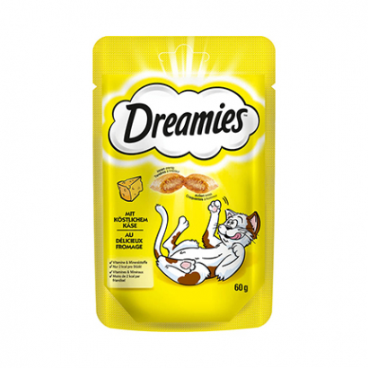 Лакомство за котки Дриймис 60г Сирене