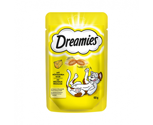 Лакомство за котки Дриймис 60г Сирене Лакомство за котки Дриймис 60г Сирене