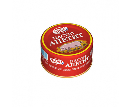 Пастет Каро 100г Апетит Пастет Каро 100г Апетит