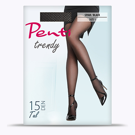 Чорапогащник Пенти Стил Блек 15 ден Чорапогащник Пенти Стил Блек 15 ден