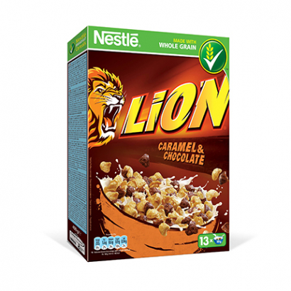 Зърнена закуска Нестле Лайен Флекс 400г Шоколад и карамел