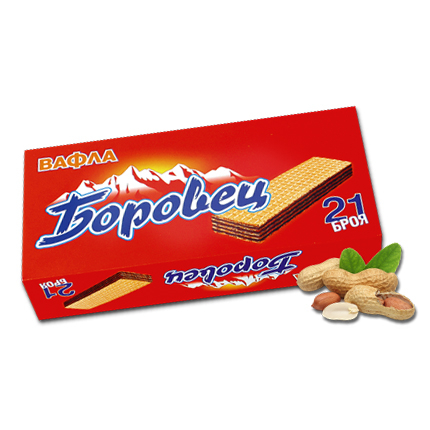 Вафли Боровец 21бр