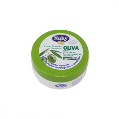 Крем за лице Нъки 200мл Подхранващ с маслина