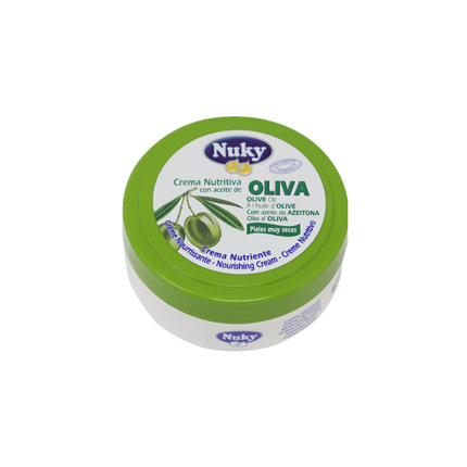 Крем за лице Нъки 200мл Подхранващ с маслина Крем за лице Нъки 200мл Подхранващ с маслина