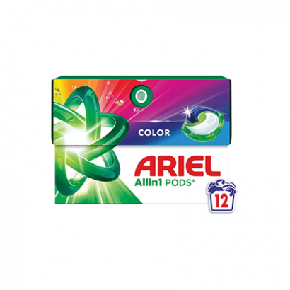 Гел капсули Ариел 12бр Цветно