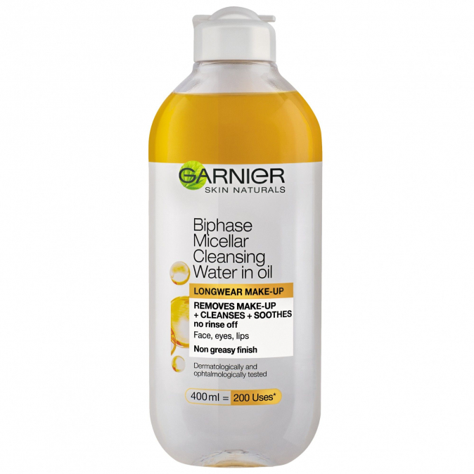 Мицеларна вода Гарние 400мл Масла Мицеларна вода Гарние 400мл Масла