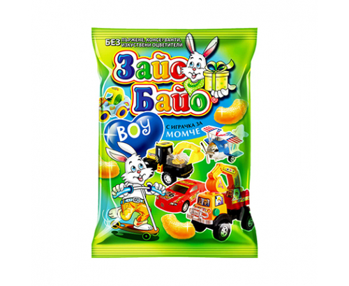 Пшенични пръчици Зайо Байо Супер Бой 40г Пшенични пръчици Зайо Байо Супер Бой 40г