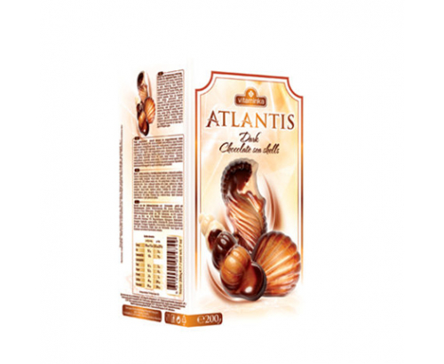 Шоколадови бонбони Атлкантис 200г Млечен Шоколадови бонбони Атлкантис 200г Млечен