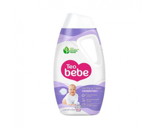 Гел за пране Тео Бебе 1,8л Лавандула Гел за пране Тео Бебе 1,8л Лавандула