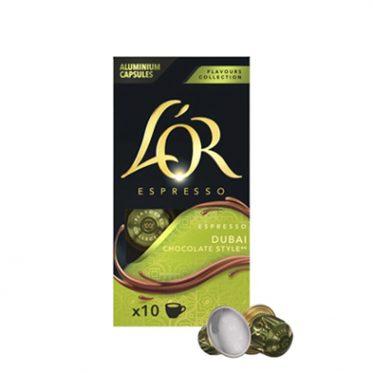 Кафе капсули Лор 10бр Дубайски шоколад