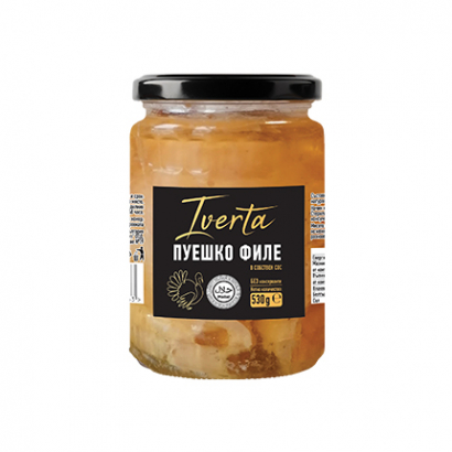 Пуешко филе Иверта 530г В собствен сос