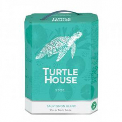 Вино Търтъл Хаус 3л Совиньон Блан