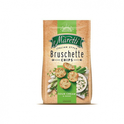 Брускети Марети 70г Сметана и лук