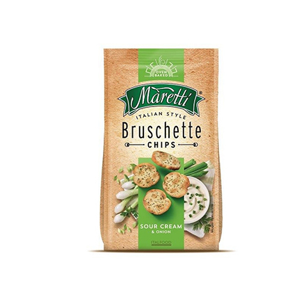 Брускети Марети 70г Сметана и лук