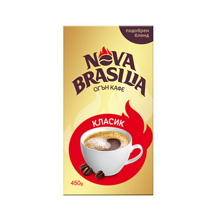 Мляно кафе Нова Бразилия 450г Класик