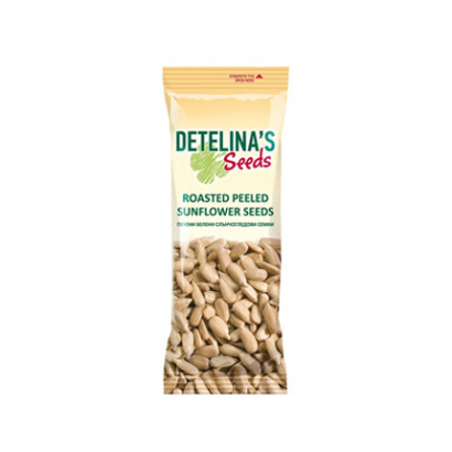 Печени белени слънчогледови семки Детелина 30г