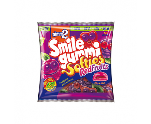 Желирани бонбони Смайлгъми 90г Горски плод Желирани бонбони Смайлгъми 90г Горски плод