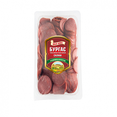 Шпек Бургас Еко Мес Червен етикет 160г Слайс