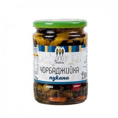 Чорбаджийски пукани чушки Земела 480г