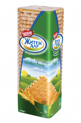 Обикновени бисквити Житен Дар 220г