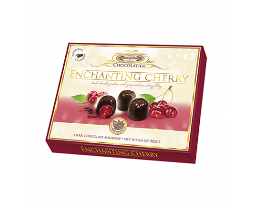 Шоколадови бонбони Омайна Вишна Славянка 182г Шоколадови бонбони Омайна Вишна Славянка 182г