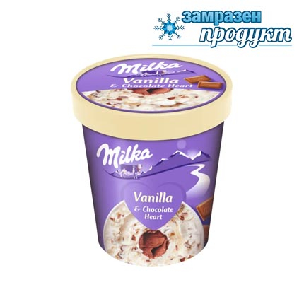 Сладолед Милка 326г Ванилия Сладолед Милка 326г Ванилия