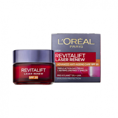 Крем за лице Лореал Дермо Ревиталифт Лейзър 50мл SPF20