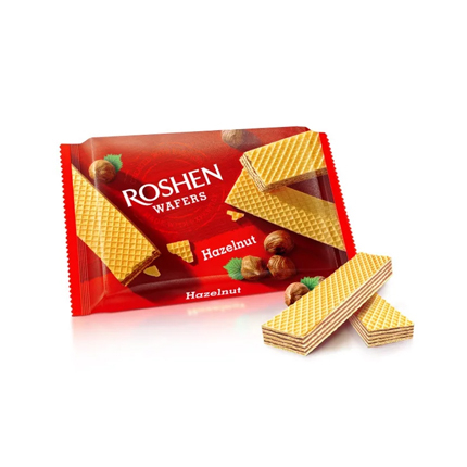 Обикновени вафли Рошен 4бр Лешник