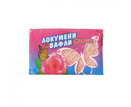 Локумени вафли Борец 110г Локумени вафли Борец 110г