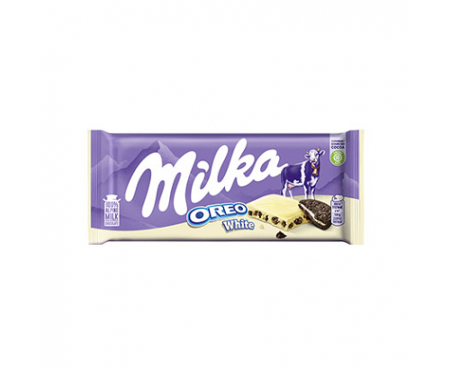 Шоколад Милка 100г Орео Бял Шоколад Милка 100г Орео Бял
