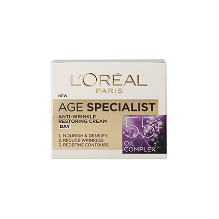 Крем за лице Лореал Експерт 50мл Дневен 55+ Крем за лице Лореал Експерт 50мл Дневен 55+