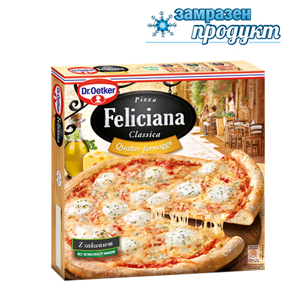 Пица Д-р Йоткер Феличиана 325г Четири сирена Пица Д-р Йоткер Феличиана 325г Четири сирена