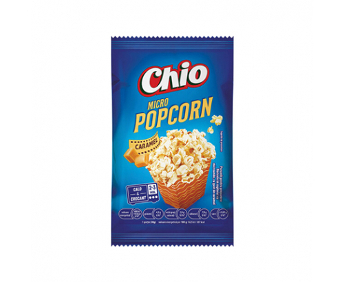 Пуканки за микровълнова Чио 90г Карамел Пуканки за микровълнова Чио 90г Карамел