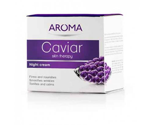 Крем за лице Арома 50мл Нощен Хайвер Крем за лице Арома 50мл Нощен Хайвер