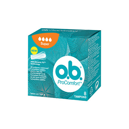 Тампони ОВ Прокомфорт 8бр Супер