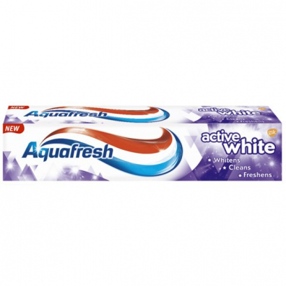 Паста за зъби Аквафреш 125мл Актив Уайт