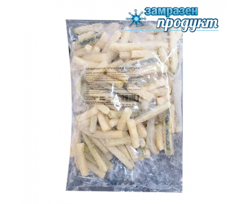 Тиквички пръчици в темпура Магре 1кг Тиквички пръчици в темпура Магре 1кг