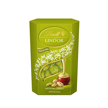 Шоколадови бонбони Линдт Корнет 200г Пистачио