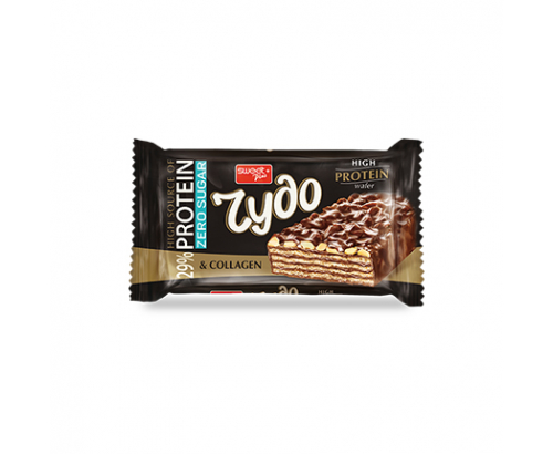 Мини вафлена торта Чудо Протеин 48г С фъстъци Мини вафлена торта Чудо Протеин 48г С фъстъци