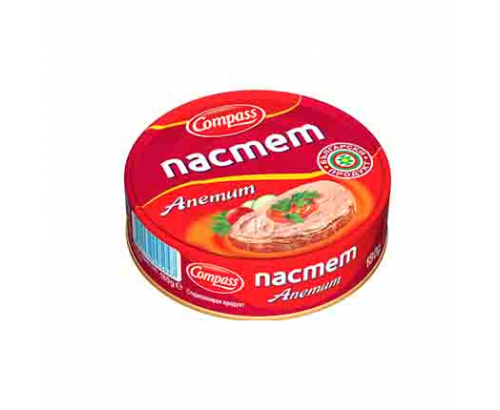 Пастет Компас 180г Апетит Пастет Компас 180г Апетит