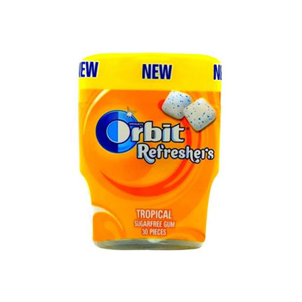 Дъвки Орбит Рефрешърс 30бр Тропикал