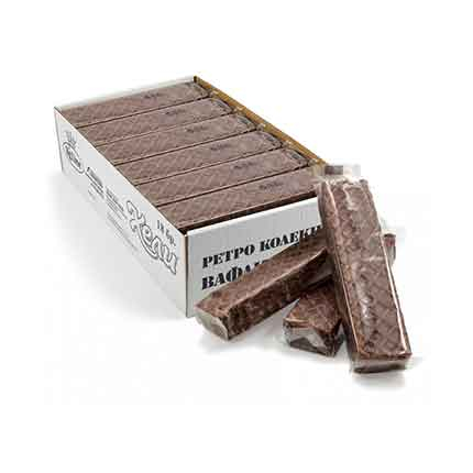 Вафла Хели Ретро 70г Кафява