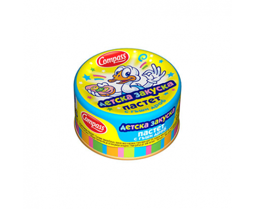 Пастет Компас 100г Джуниър Гъши дроб Пастет Компас 100г Джуниър Гъши дроб