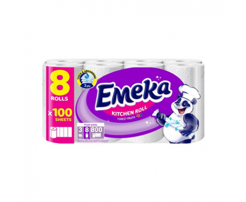 Кухненска ролка Емека 8бр Лилава Кухненска ролка Емека 8бр Лилава
