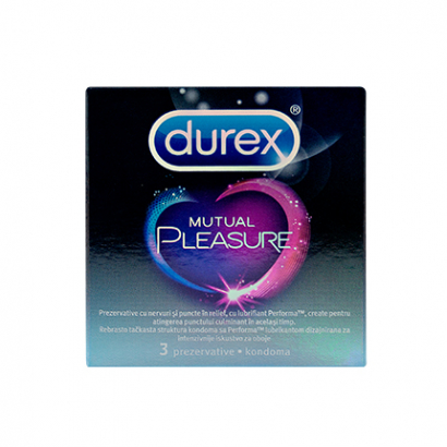 Презервативи Дюрекс 3бр Мютюал плежър