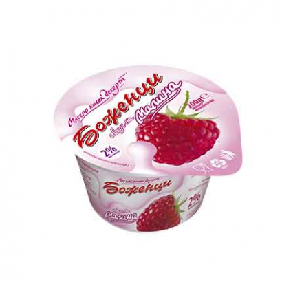 Млечно-кисел десерт Боженци 200г Малина