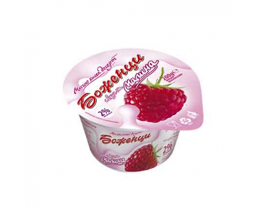 Млечно-кисел десерт Боженци 200г Малина Млечно-кисел десерт Боженци 200г Малина